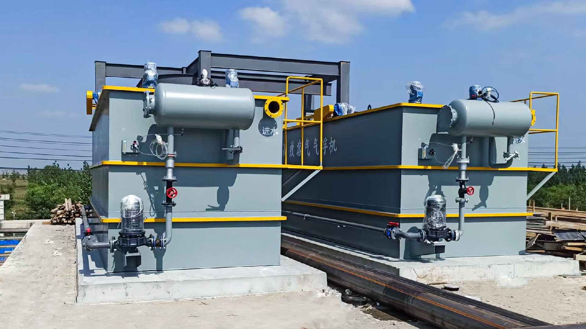 生活污水处理设备,三槽自动加药装置,三槽溶药设备