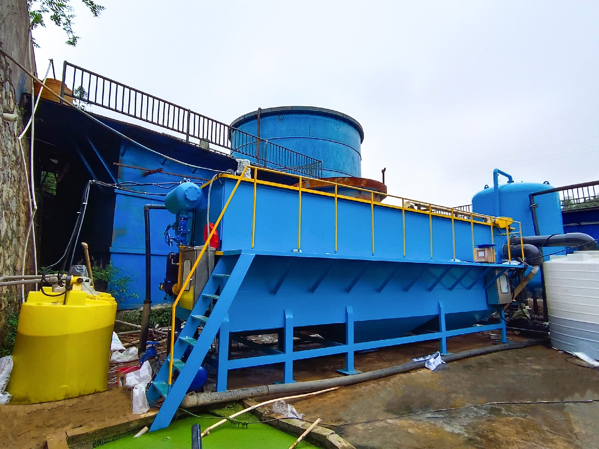 生活污水处理设备,三槽自动加药装置,三槽溶药设备