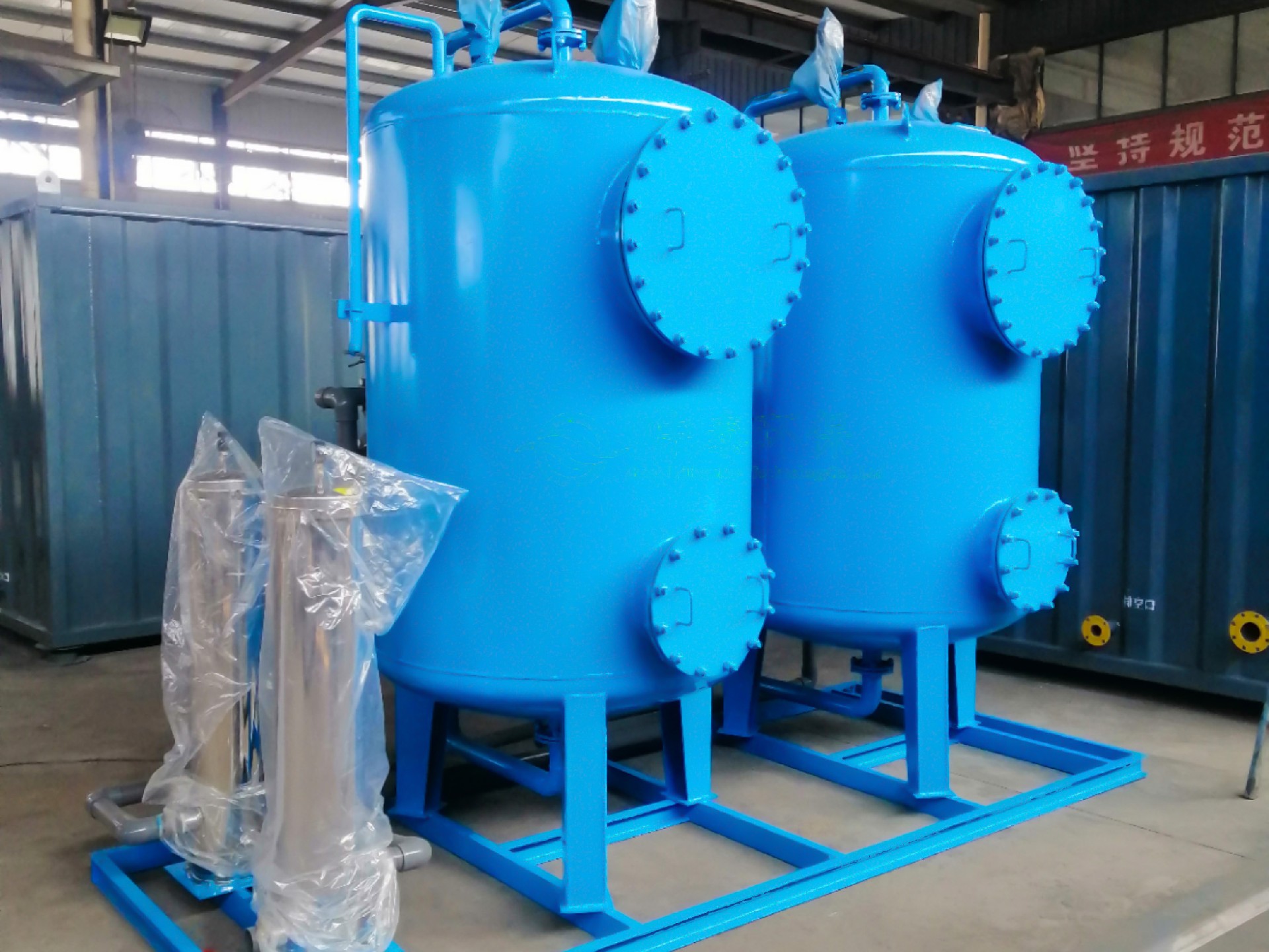 生活污水处理设备,三槽自动加药装置,三槽溶药设备