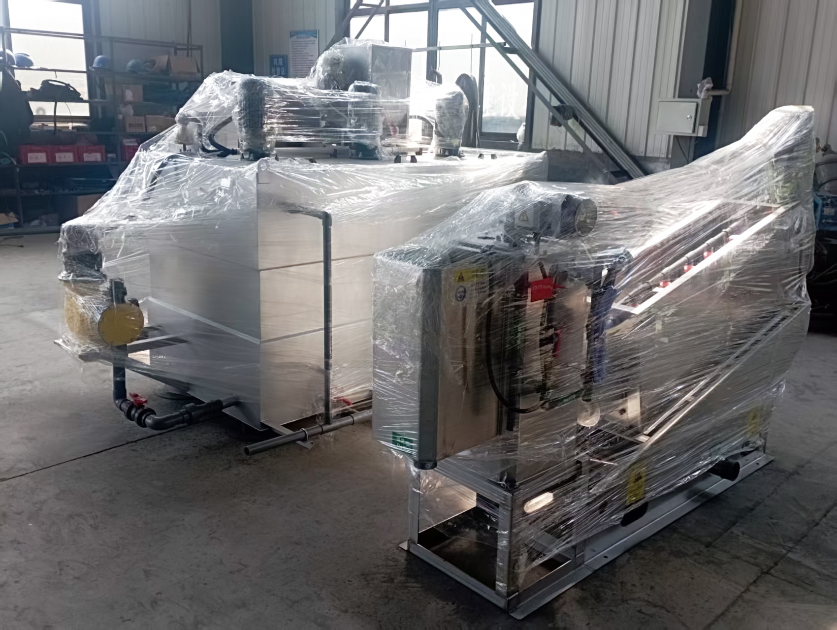 生活污水处理设备,三槽自动加药装置,三槽溶药设备