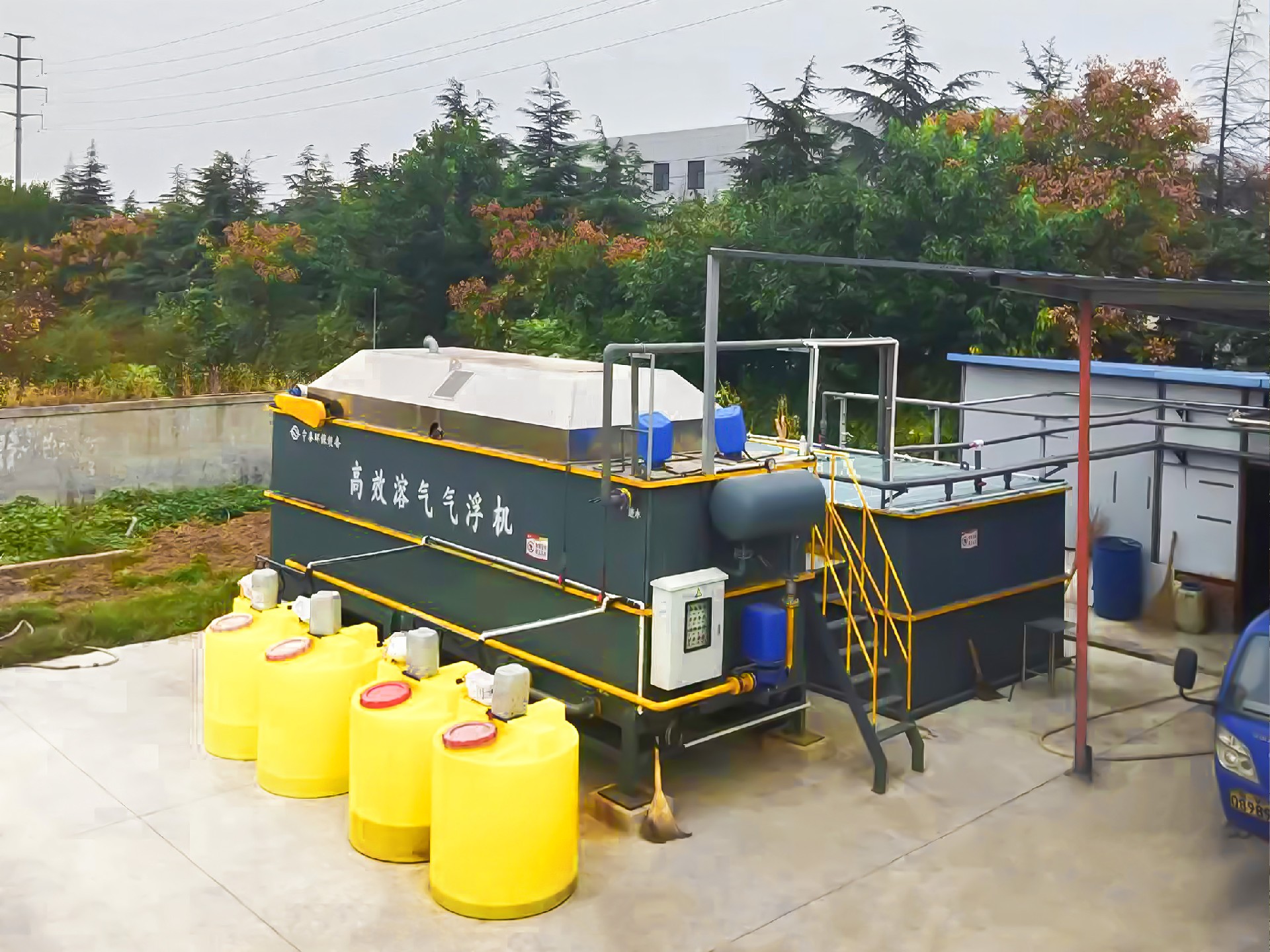 生活污水处理设备,三槽自动加药装置,三槽溶药设备